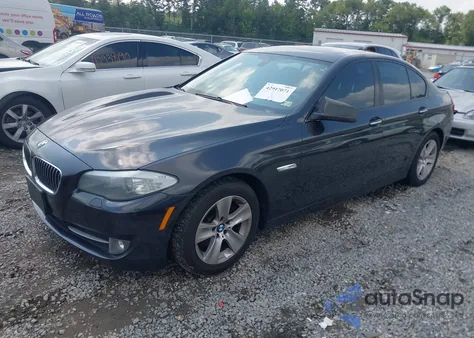 2013 BMW 528I z USA, uszkodzony, nr VIN WBAXG5C50DD235069